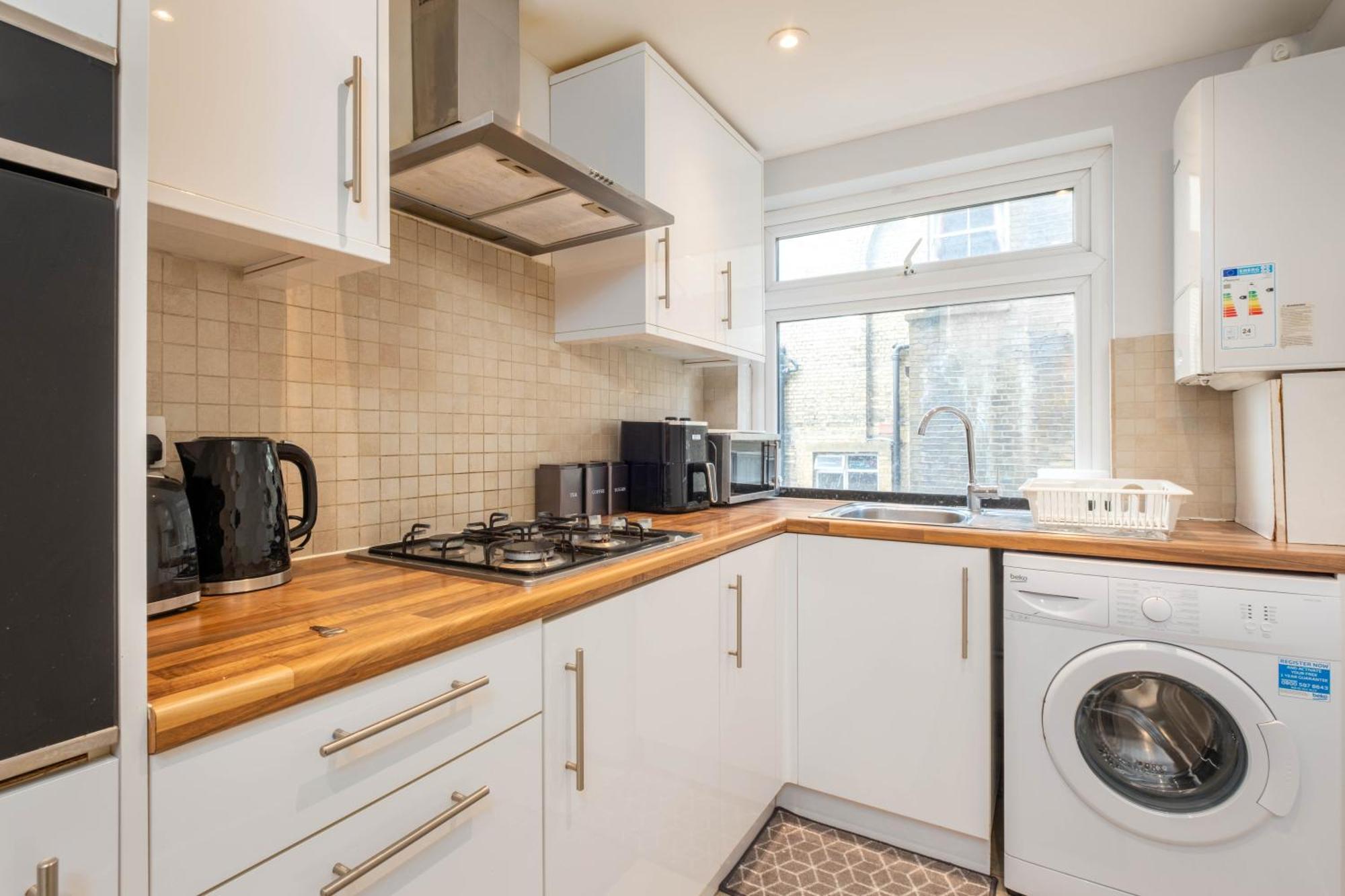 Stylish 2 Bedroom In Central Brighton Free Parking Near Beach And Train Station Exterior foto